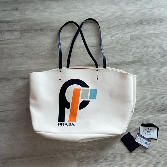 Prada tote worn once with tags - Picture 1 of 6